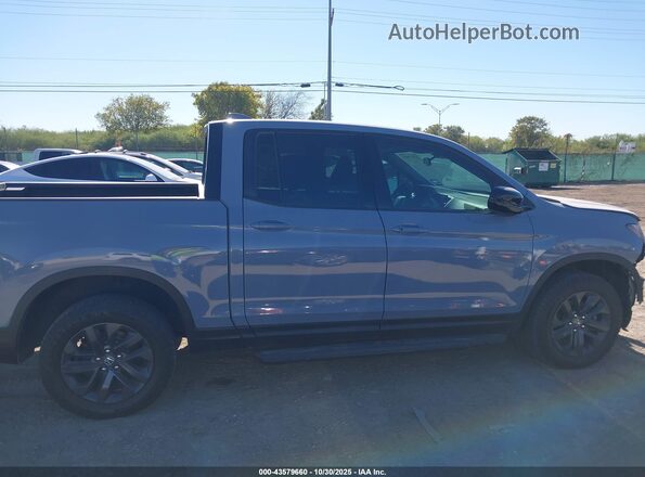 5FPYK3F19RB008215 2024 HONDA RIDGELINE Blue 360 interior view