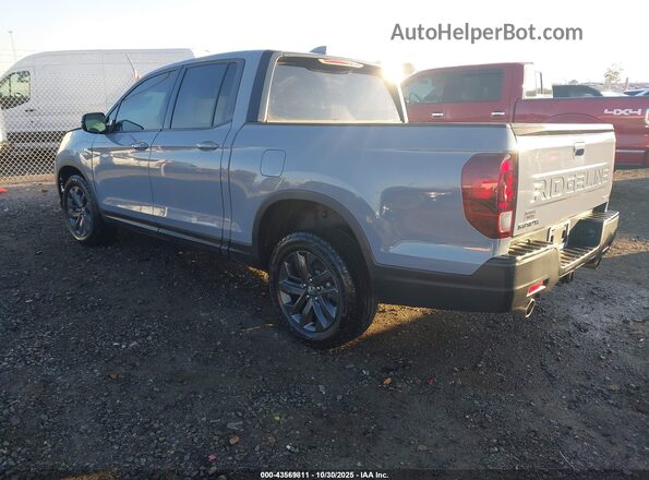 5FPYK3F1XSB008164 2025 HONDA RIDGELINE Blue უკანა მარცხენა