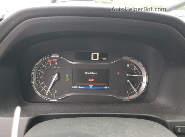 5FPYK3F50LB019663 2020 HONDA RIDGELINE Black Widok zestawu wskaźników