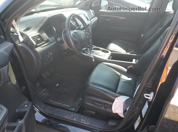 5FPYK3F50NB001036 2022 HONDA RIDGELINE Black Widok wnętrza z przodu