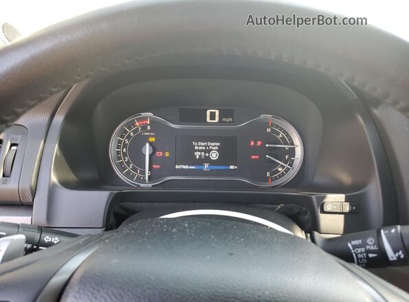 5FPYK3F50NB001036 2022 HONDA RIDGELINE Black Widok zestawu wskaźników