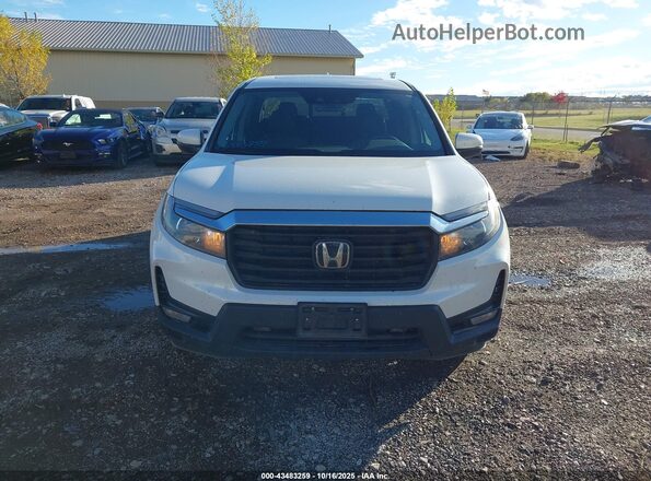 5FPYK3F50NB025921 2022 HONDA RIDGELINE White Widok zestawu wskaźników
