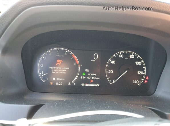 5FPYK3F51SB005673 2025 HONDA RIDGELINE White Սարքավորումների վահանակի տեսք