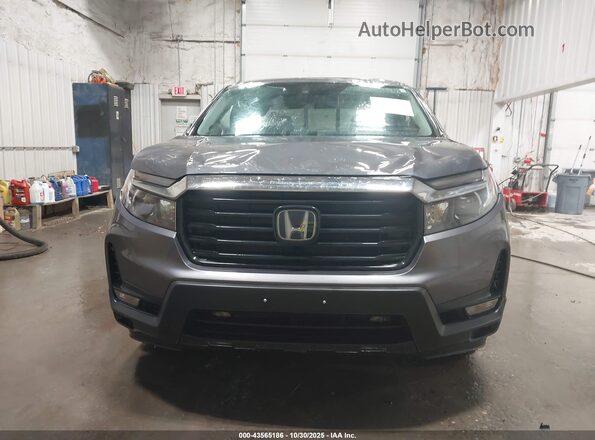 5FPYK3F52NB027668 2022 HONDA RIDGELINE Gray Вид щитка приладів