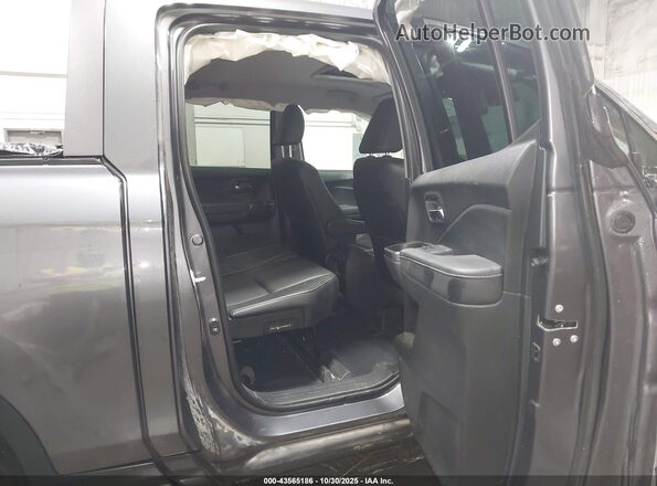 5FPYK3F52NB027668 2022 HONDA RIDGELINE Gray Вид наклейки з VIN-кодом