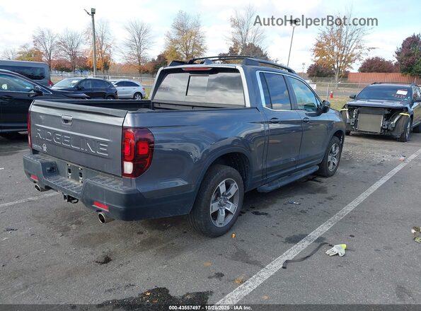 5FPYK3F55RB002740 2024 HONDA RIDGELINE Gray წინა მარცხენა ხედი სამი მეოთხედიდან