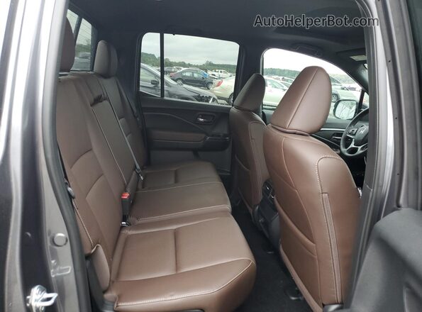 5FPYK3F55SB017406 2025 HONDA RIDGELINE Gray Հետևի նստատեղերի տեսք