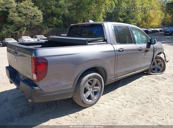 5FPYK3F57MB004983 2021 HONDA RIDGELINE Gray Rear right