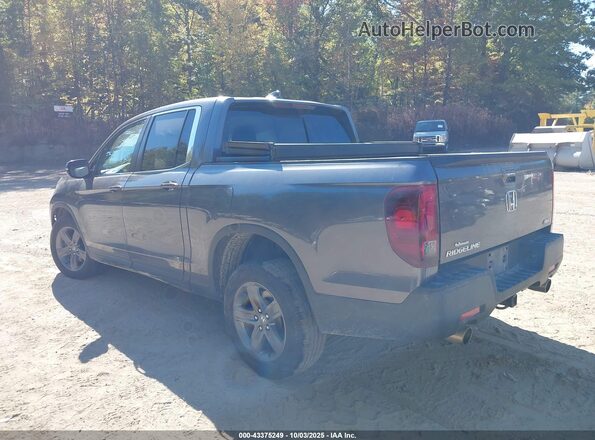5FPYK3F57MB004983 2021 HONDA RIDGELINE Gray Rear left