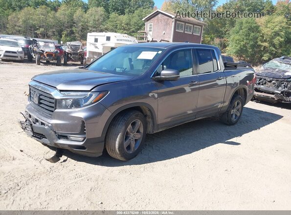 5FPYK3F57MB004983 2021 HONDA RIDGELINE Gray Front left