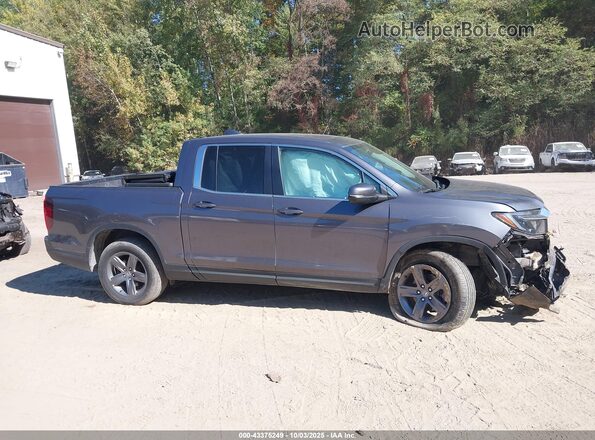 5FPYK3F57MB004983 2021 HONDA RIDGELINE Gray Rear interior view