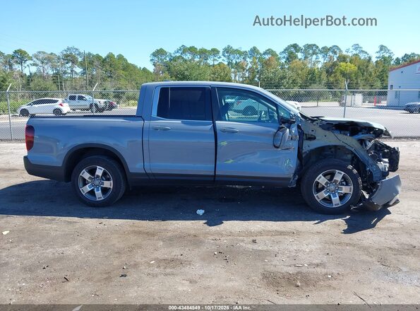 5FPYK3F57RB009222 2024 HONDA RIDGELINE Blue Rear interior view