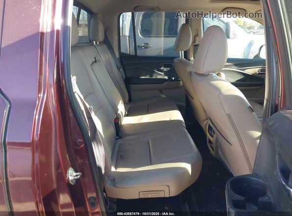 5FPYK3F59LB025820 2020 HONDA RIDGELINE Burgundy VIN sticker view
