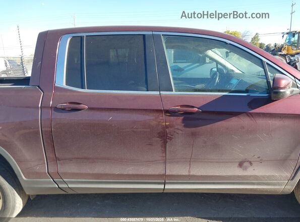 5FPYK3F59LB025820 2020 HONDA RIDGELINE Burgundy Rear interior view