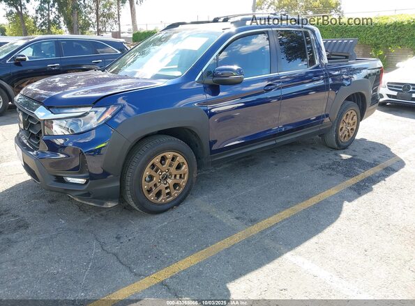 5FPYK3F59MB024538 2021 HONDA RIDGELINE Dark Blue Front left