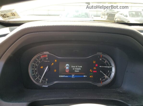 5FPYK3F59PB068110 2023 HONDA RIDGELINE White Instrument cluster view