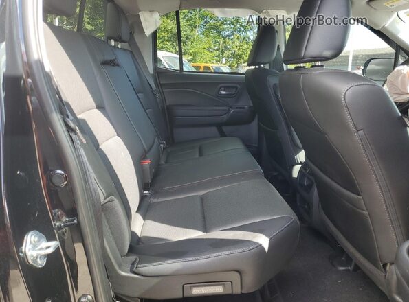 5FPYK3F5XLB019668 2020 HONDA RIDGELINE Black Rear seats view