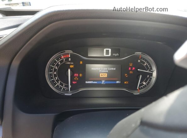 5FPYK3F5XLB019668 2020 HONDA RIDGELINE Black Instrument cluster view