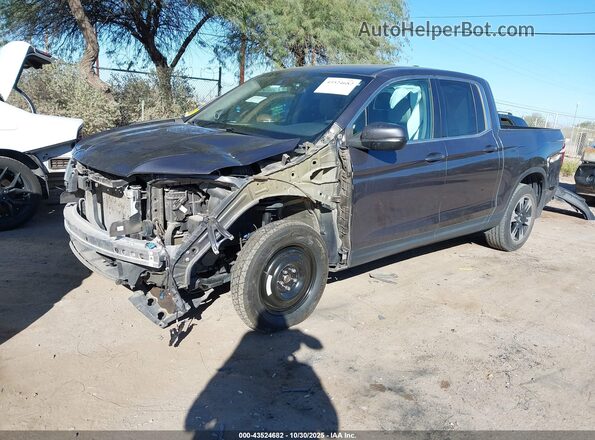 5FPYK3F5XLB029987 2020 HONDA RIDGELINE Gray Vista tres cuartos delantera izquierda