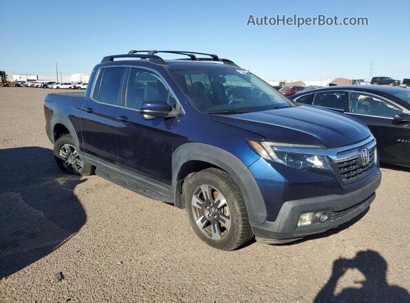 5FPYK3F66JB010620 2018 HONDA RIDGELINE Blue წინა მარჯვენა