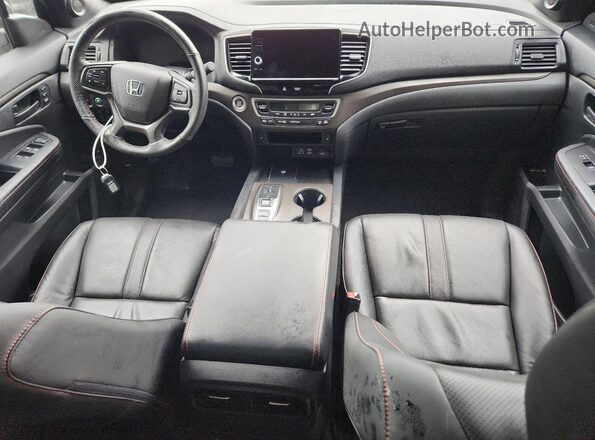 5FPYK3F69RB016438 2024 HONDA RIDGELINE Blue Vista del salpicadero