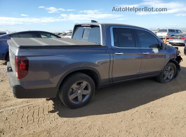 5FPYK3F70MB026423 2021 HONDA RIDGELINE Gray Հետևի աջ