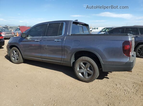 5FPYK3F70MB026423 2021 HONDA RIDGELINE Gray Հետևի ձախ