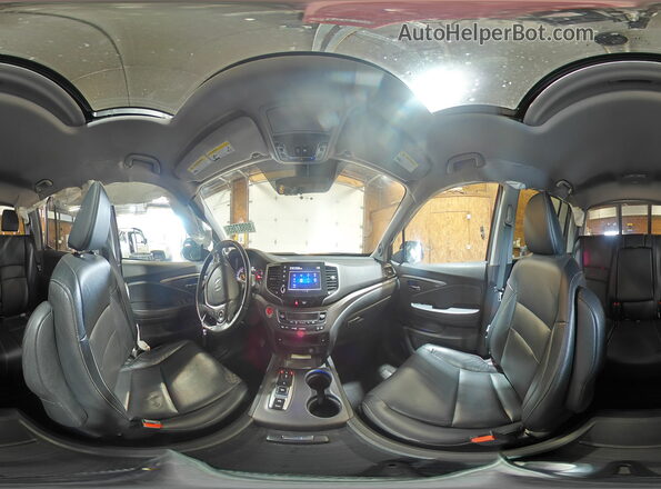 5FPYK3F70NB008263 2022 HONDA RIDGELINE Silver Vista interior de 360 grados