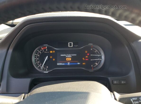5FPYK3F71NB013312 2022 HONDA RIDGELINE Silver Widok zestawu wskaźników