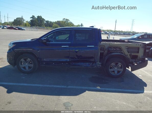 5FPYK3F71NB016923 2022 HONDA RIDGELINE Navy Панорамний вид салону 360°