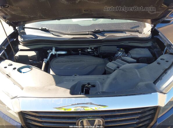 5FPYK3F71NB016923 2022 HONDA RIDGELINE Navy Вид ззаду