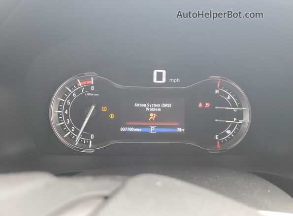 5FPYK3F71NB021278 2022 HONDA RIDGELINE Серебряный Вид щитка приборов