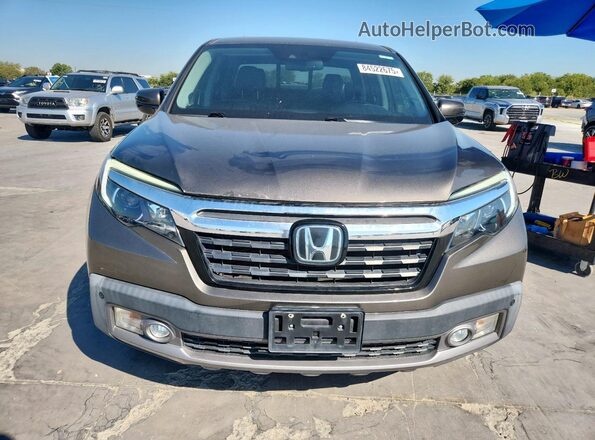 5FPYK3F72LB011694 2020 HONDA RIDGELINE Brown Front view