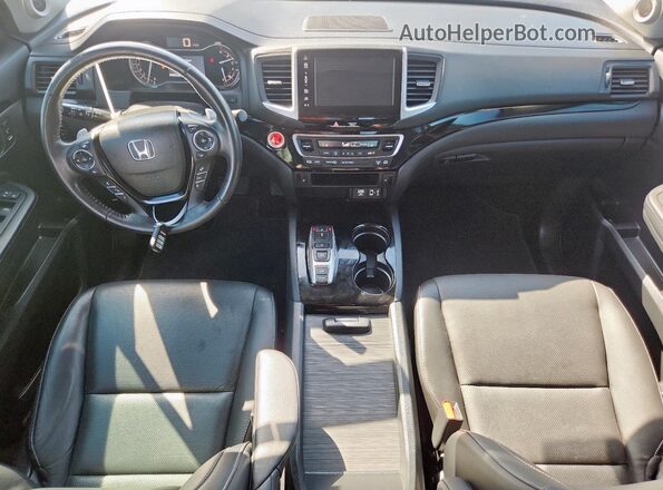 5FPYK3F72LB011694 2020 HONDA RIDGELINE Brown Dashboard view