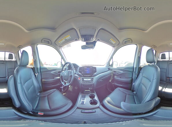5FPYK3F73NB029320 2022 HONDA RIDGELINE Gray Панорамний вид салону 360°