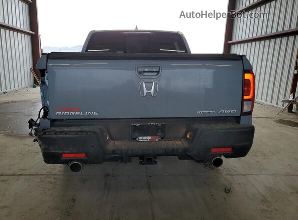 5FPYK3F73NB503279 2022 HONDA RIDGELINE Blue Rear view