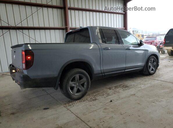 5FPYK3F73NB503279 2022 HONDA RIDGELINE Blue Rear right