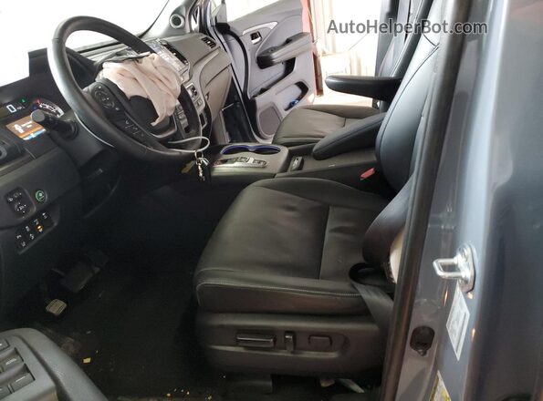 5FPYK3F73NB503279 2022 HONDA RIDGELINE Blue Front interior view