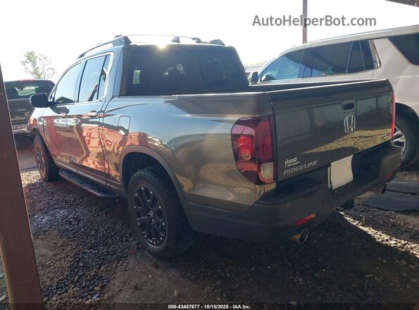 5FPYK3F75NB000661 2022 HONDA RIDGELINE Gray Trasero izquierdo