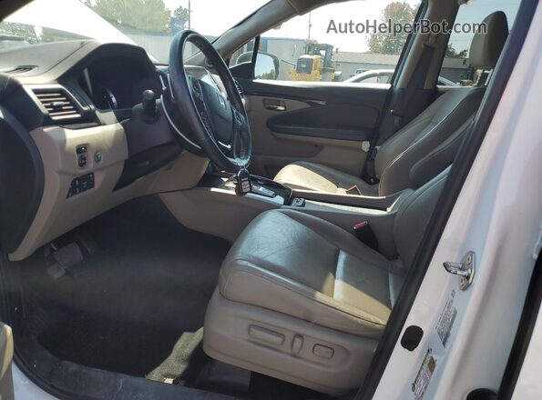 5FPYK3F76LB020219 2020 HONDA RIDGELINE White წინა სალონის ხედი