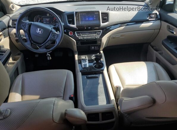 5FPYK3F76LB020219 2020 HONDA RIDGELINE White წინა პანელის ხედი