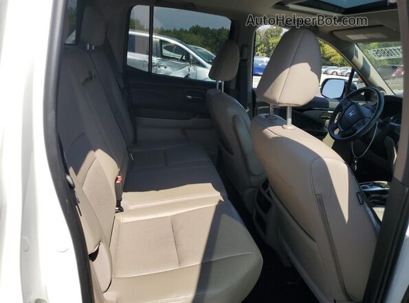 5FPYK3F76LB020219 2020 HONDA RIDGELINE White უკანა სავარძლების ხედი