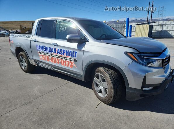 5FPYK3F76PB021991 2023 HONDA RIDGELINE Silver Передня права чверть