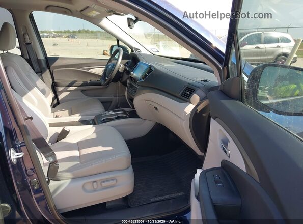 5FPYK3F76PB033929 2023 HONDA RIDGELINE Синий Вид салона спереди