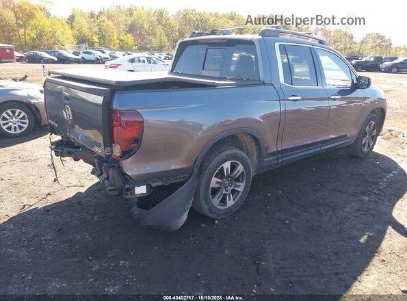 5FPYK3F77JB014457 2018 HONDA RIDGELINE Gray 