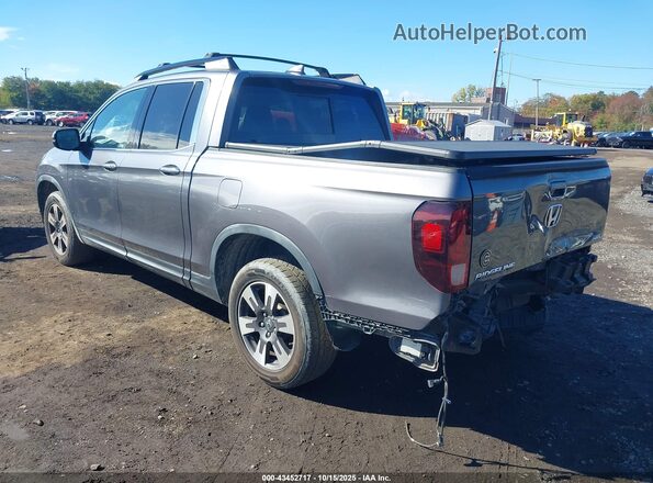 5FPYK3F77JB014457 2018 HONDA RIDGELINE Gray 