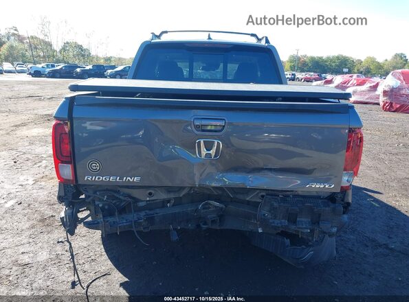 5FPYK3F77JB014457 2018 HONDA RIDGELINE Gray 