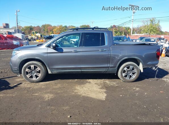 5FPYK3F77JB014457 2018 HONDA RIDGELINE Gray 