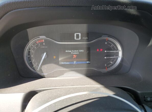 5FPYK3F78KB026411 2019 HONDA RIDGELINE Silver Instrument cluster view