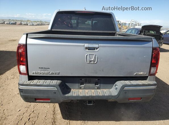 5FPYK3F78KB026411 2019 HONDA RIDGELINE Silver Rear view